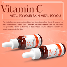 Load image into Gallery viewer, Vital C Advanced Face Serum & Eye Lift Serum Kit