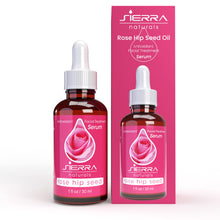 Load image into Gallery viewer, Sierra Naturals Rose Hip Seed Oil Serum Natural Moisturizer Vitamins C & A, Omega 6, 1 oz