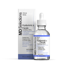 Load image into Gallery viewer, MD Selections Hyaluronic & Ferulic Lifting Serum for Face, 1 oz