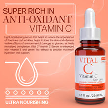Load image into Gallery viewer, Vital-C Vitamin C Serum for Face, 1 Oz (Pack of 2)
