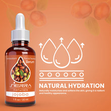 Load image into Gallery viewer, Sierra Naturals Jojoba Oil Face Treatment Serum