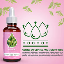 Load image into Gallery viewer, Sierra Naturals Retinol Serum to Smooth Fine Lines with Vitamin C and Green Tea, 1 oz