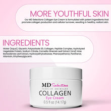 Load image into Gallery viewer, MD Selections Collagen Eye Cream 0.5oz