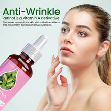 Load image into Gallery viewer, Sierra Naturals Retinol Serum to Smooth Fine Lines with Vitamin C and Green Tea, 1 oz