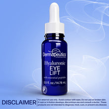 Load image into Gallery viewer, Dermapeutics Hyaluronic Acid Serum for Eyes, 0.5+0.5 Fl Oz (Pack of 2)