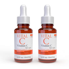 Load image into Gallery viewer, Vital-C Vitamin C Serum for Face, 1 Oz (Pack of 2)