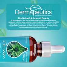 Load image into Gallery viewer, Sierra Naturals Collagen Facial Treatment Serum Firming with Peptides Green Tea and Aloe, 1 oz