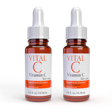 Load image into Gallery viewer, Vital C Vitamin C Serum for Eyes Lift Serum, 0.5 Fl Oz (2 Pack)
