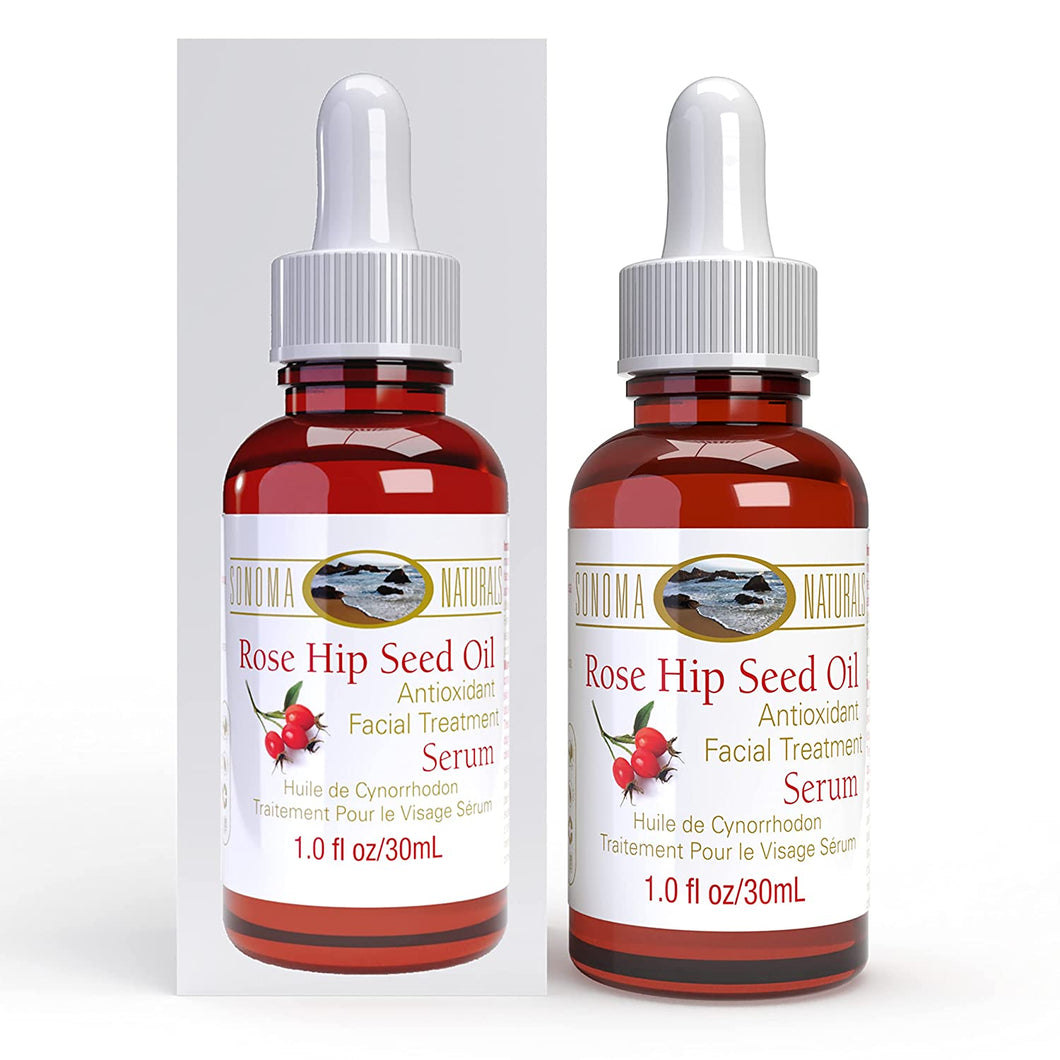 Sonoma Naturals Rose Hip Seed Oil Serum for Face, 1 oz