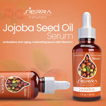 Load image into Gallery viewer, Sierra Naturals Jojoba Oil Face Treatment Serum
